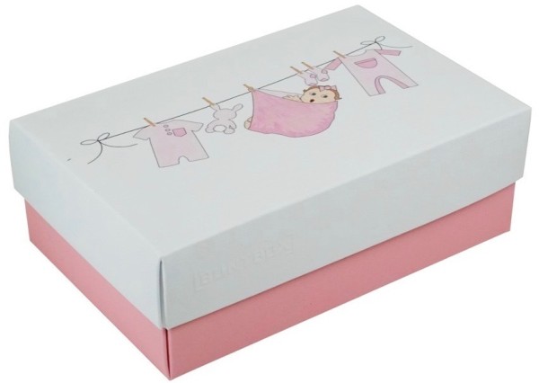 Geschenkbox Baby Mädchen personalisiert