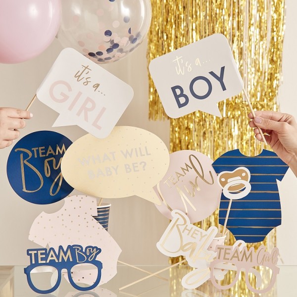 Babyparty Photobooth Gender Reveal